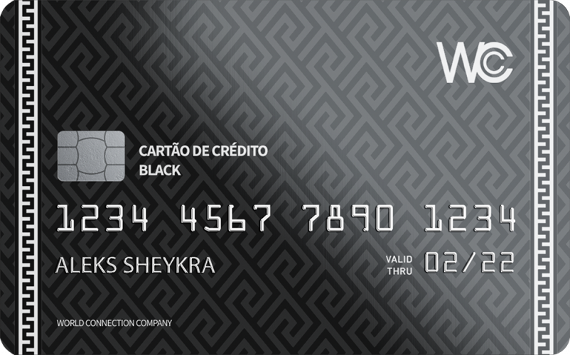 Cartão de crédito - BLACK